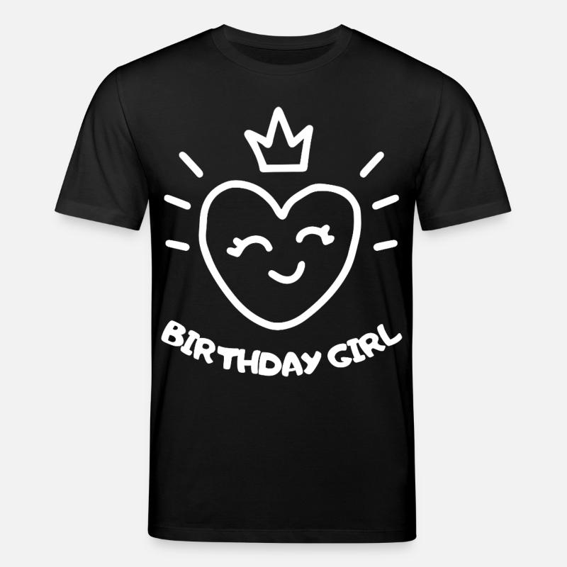 AnniversaireFilleCoeur - T-shirt bio CREATOR Stanley/Stella Unisexe - noir