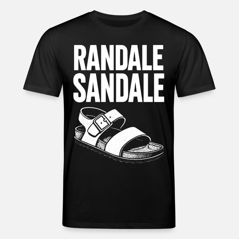 Randale-Sandale - Stanley/Stella Unisex Bio-T-Shirt CREATOR  - Schwarz