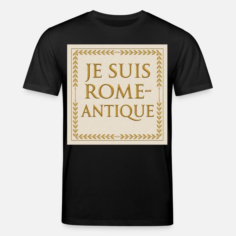 Ich bin das alte Rom - Stanley/Stella Unisex Bio-T-Shirt CREATOR  - Schwarz