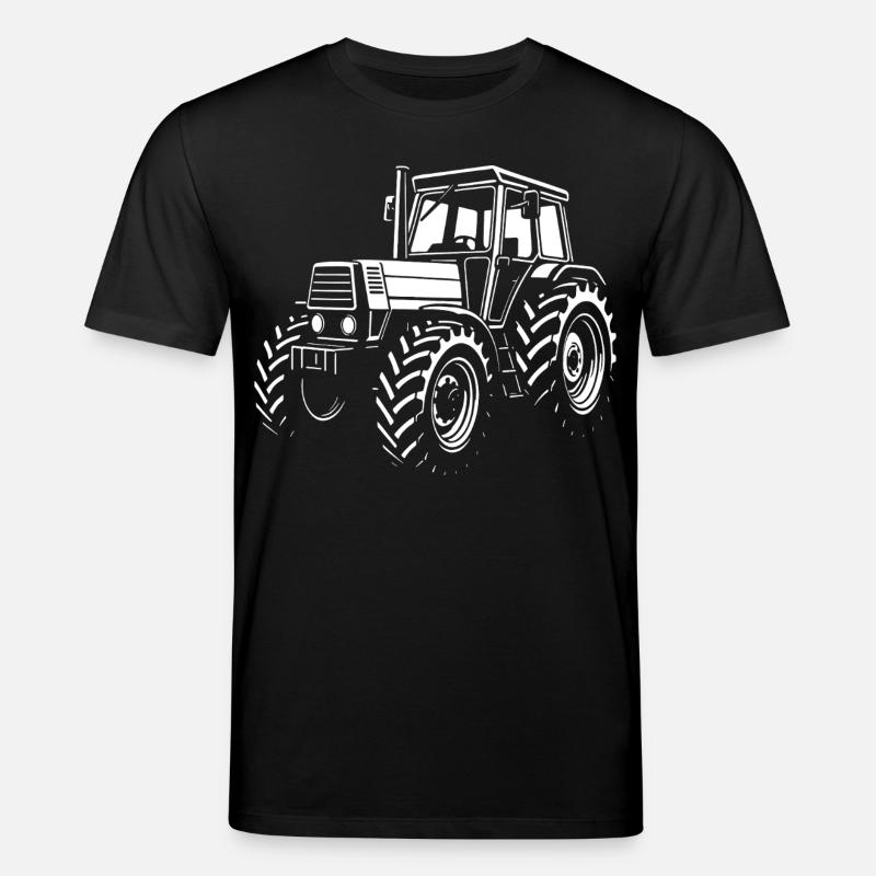 Ackerkraft im Retro-Stil - Stanley/Stella Unisex Bio-T-Shirt CREATOR  - Schwarz