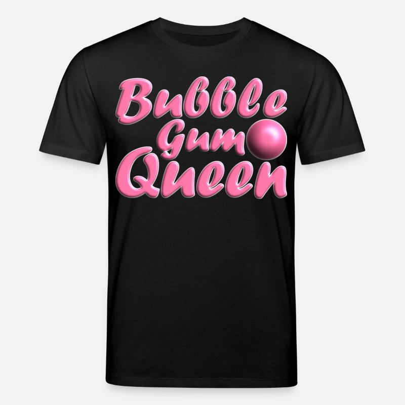 Bubblegum Queen rosa - Stanley/Stella Unisex Bio-T-Shirt CREATOR  - Schwarz