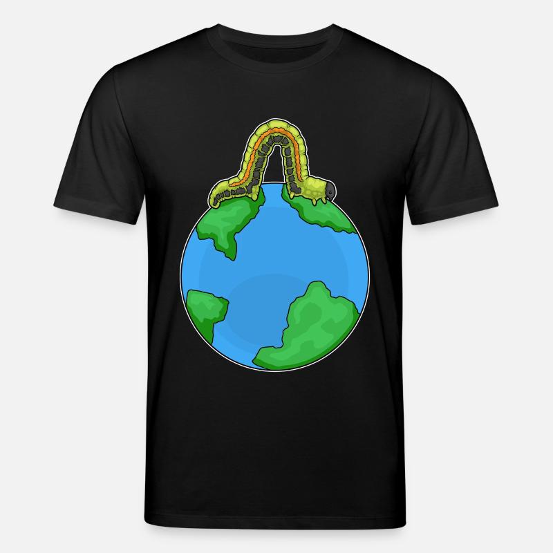 Raupe Erde - Stanley/Stella Unisex Bio-T-Shirt CREATOR - Schwarz