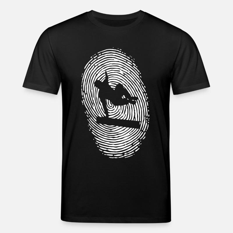 Parkour Sprung - Dynamisches Urban Design - Stanley/Stella Unisex Bio-T-Shirt CREATOR  - Schwarz