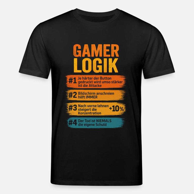 Gamer Logik Computer PC Controller Zocker - Stanley/Stella Unisex Bio-T-Shirt CREATOR  - Schwarz
