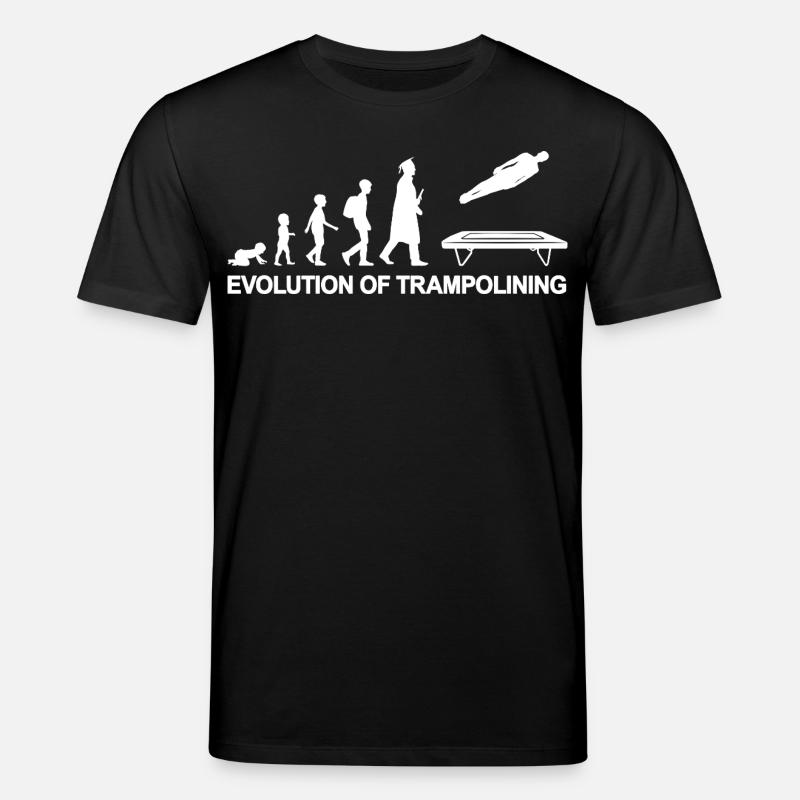 Evolution Trampoline - T-shirt bio CREATOR Stanley/Stella Unisexe - noir