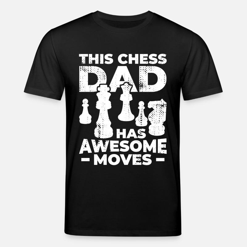 Père d’échecs - T-shirt bio CREATOR Stanley/Stella Unisexe - noir