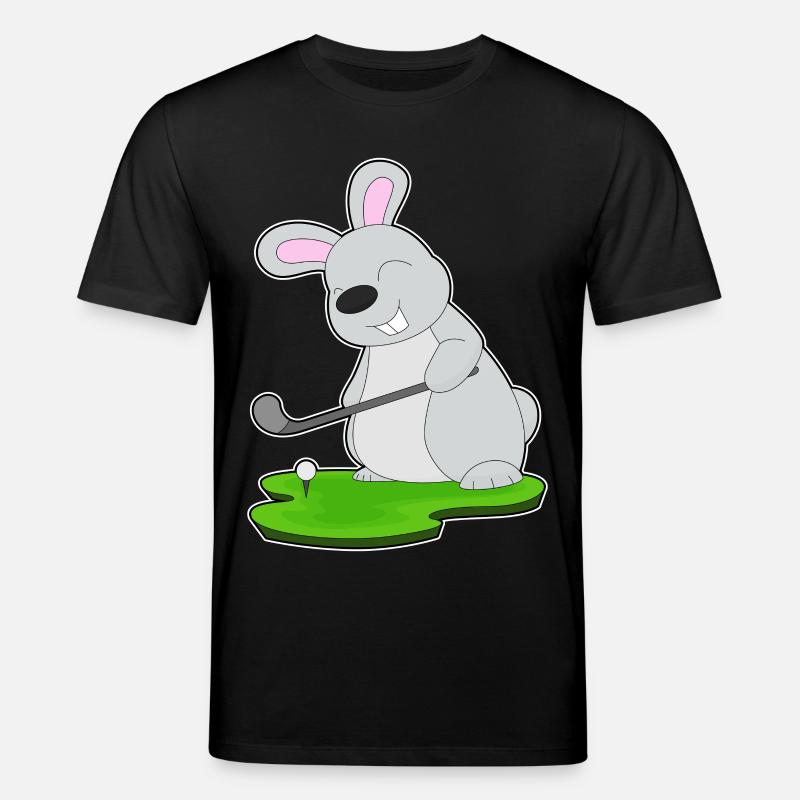 Hase Golf Golfschläger - Stanley/Stella Unisex Bio-T-Shirt CREATOR - Schwarz