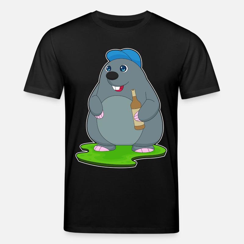 Bouteille de bière Mole - T-shirt bio CREATOR Stanley/Stella Unisexe - noir