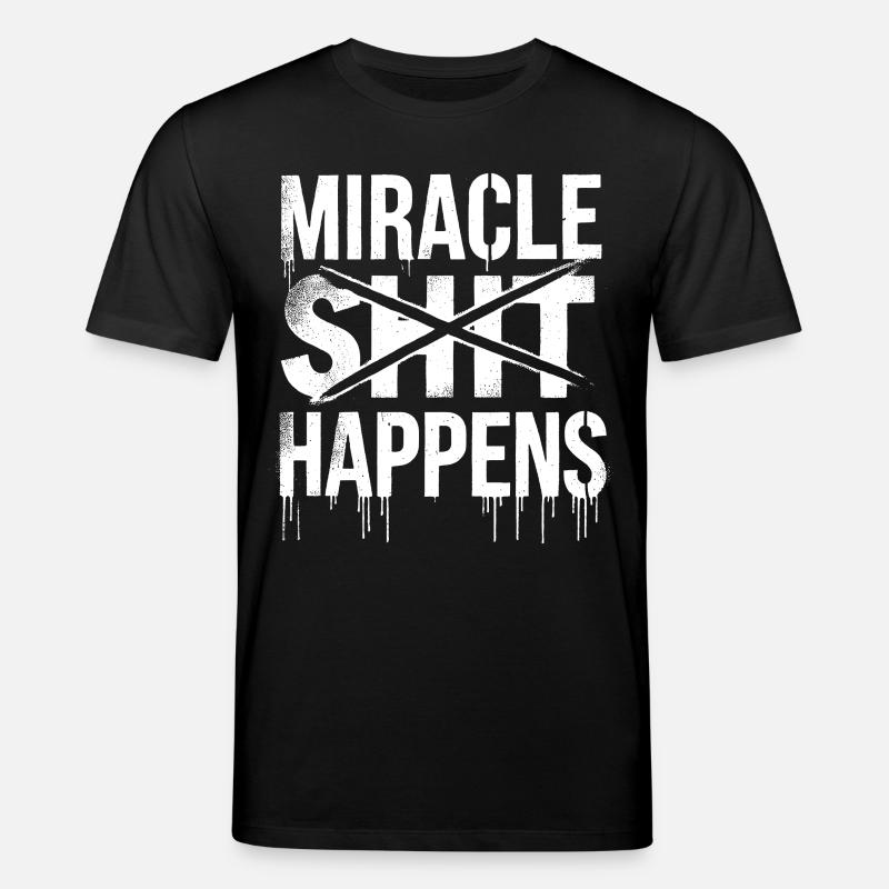 Miracle Shift Happen Conception motivationnelle - T-shirt bio CREATOR Stanley/Stella Unisexe - noir