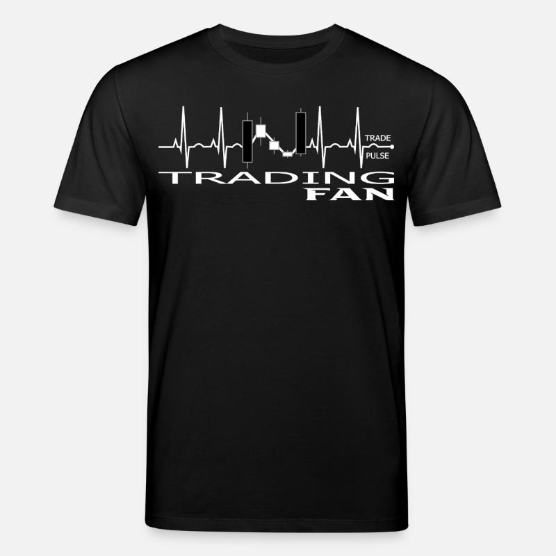 Conception de graphiques de trading Pulse - T-shirt bio CREATOR Stanley/Stella Unisexe - noir