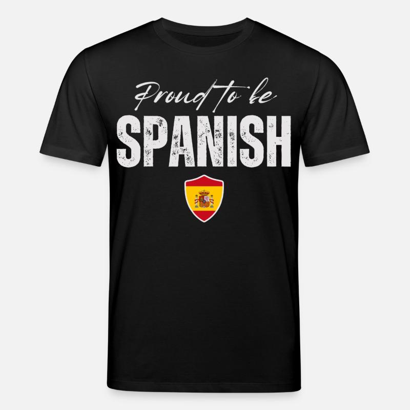 Spanischer Stolz, ich liebe Spanien - Stanley/Stella Unisex Bio-T-Shirt CREATOR  - Schwarz