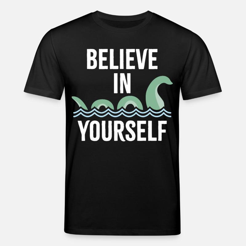 Believe in Yourself - Stanley/Stella CREATOR Unisex Organic T-Shirt - black