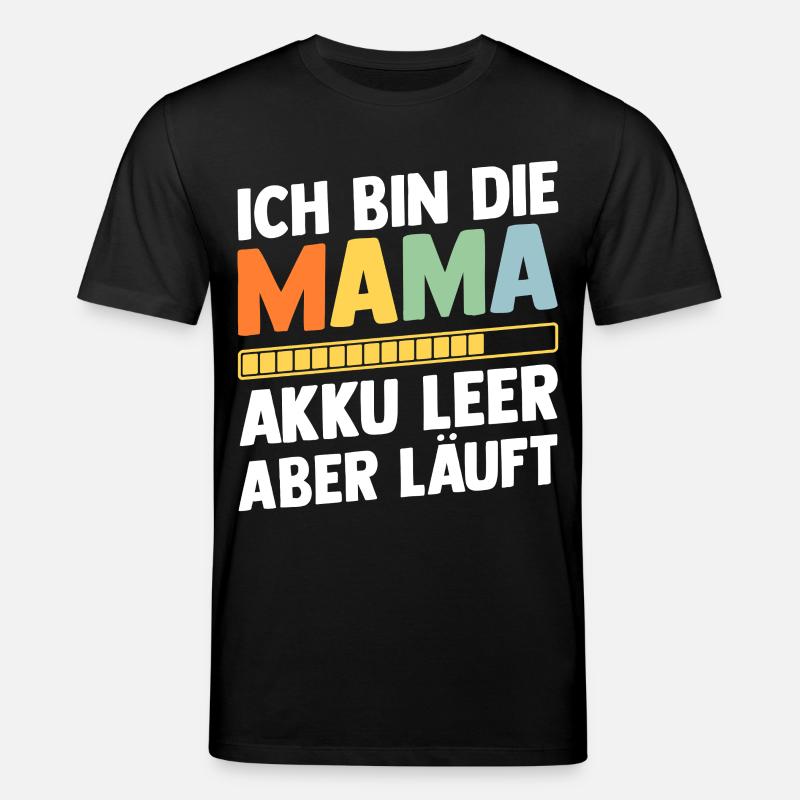 Mutter Team Mama - Stanley/Stella Unisex Bio-T-Shirt CREATOR  - Schwarz