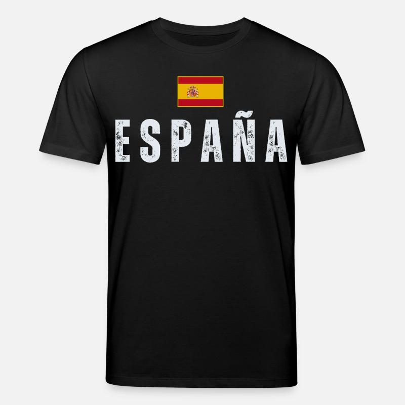 Ich liebe Spanien, spanischen Stolz - Stanley/Stella Unisex Bio-T-Shirt CREATOR  - Schwarz