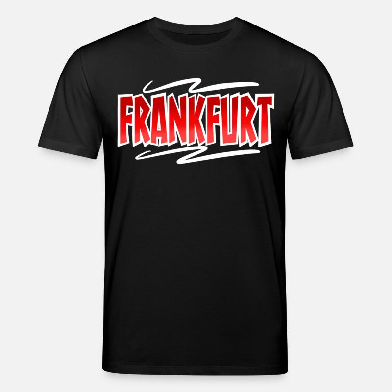 Frankfurt - Stanley/Stella Unisex Bio-T-Shirt CREATOR  - Schwarz