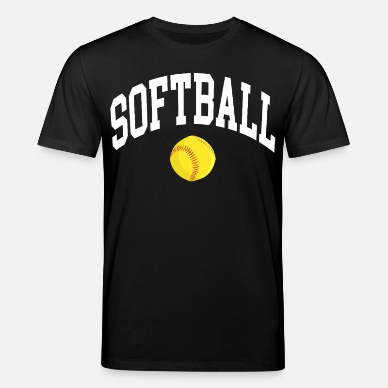 Softball - Stanley/Stella Unisex Bio-T-Shirt CREATOR  - Schwarz