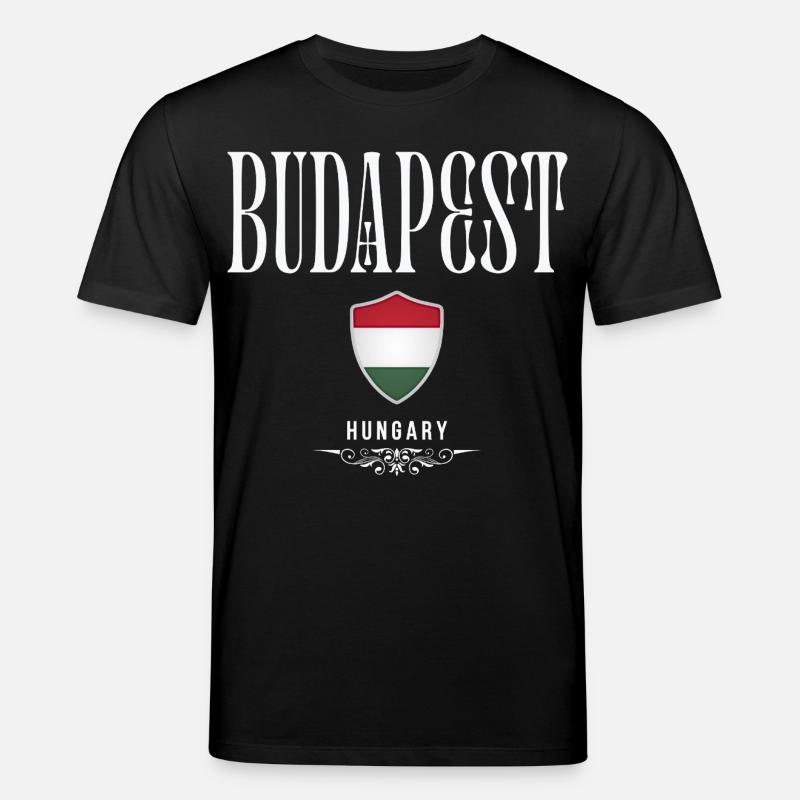 Ich liebe Budapest, Budapest Ungarn - Stanley/Stella Unisex Bio-T-Shirt CREATOR - Schwarz