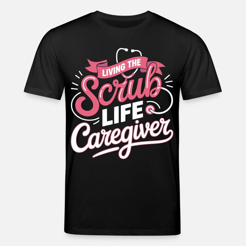Devise du soignant Scrub Life - T-shirt bio CREATOR Stanley/Stella Unisexe - noir