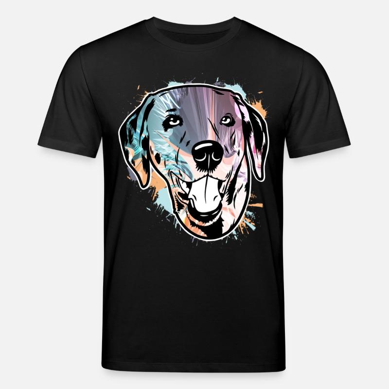 Dalmatiner - Stanley/Stella Unisex Bio-T-Shirt CREATOR  - Schwarz