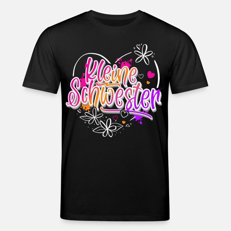 Kleine Schwester - Stanley/Stella Unisex Bio-T-Shirt CREATOR - Schwarz