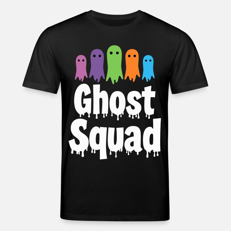 Ghost Squad - Halloween Ghost Saying - Stanley/Stella CREATOR Unisex Organic T-Shirt - black