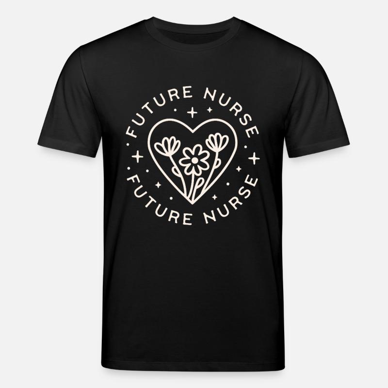 Zukünftige Krankenschwester Krankenpfleger Motivation Studentin - Stanley/Stella Unisex Bio-T-Shirt CREATOR  - Schwarz