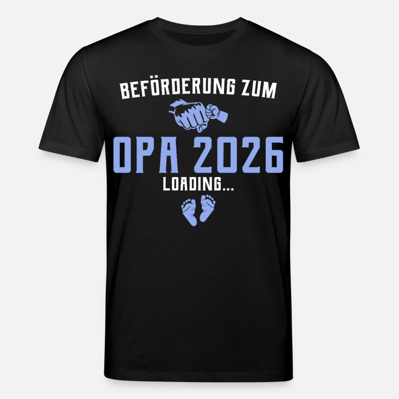 Promotion à Papi 2026 chargement - T-shirt bio CREATOR Stanley/Stella Unisexe - noir