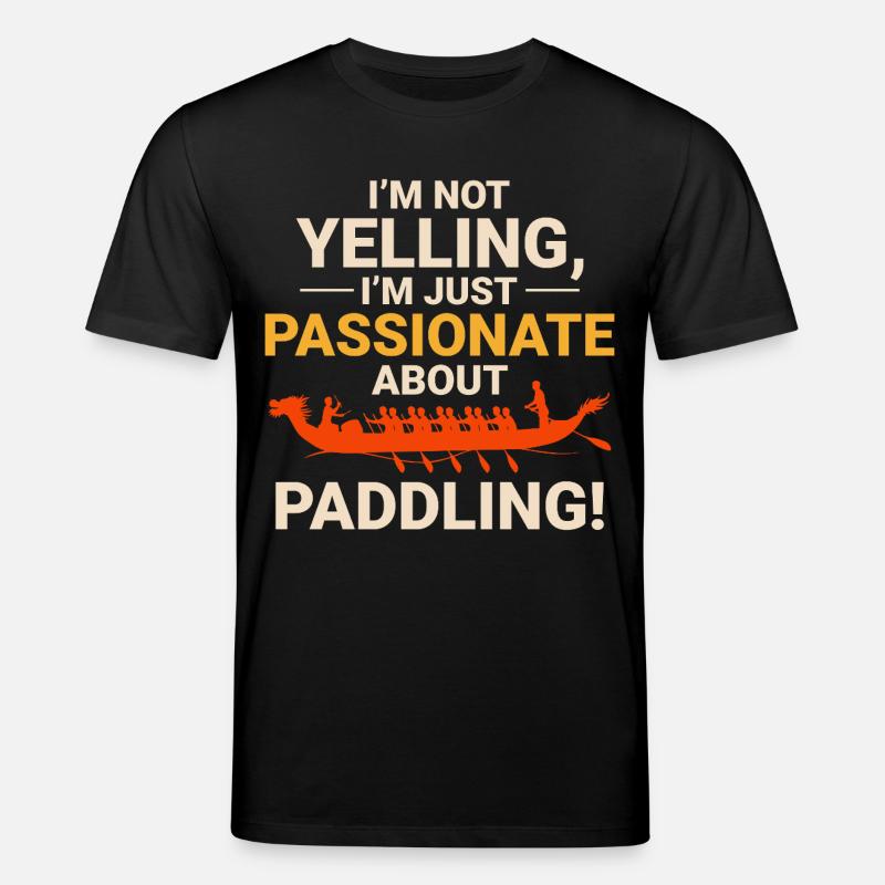 Équipage de course de bateaux-dragons - T-shirt bio CREATOR Stanley/Stella Unisexe - noir