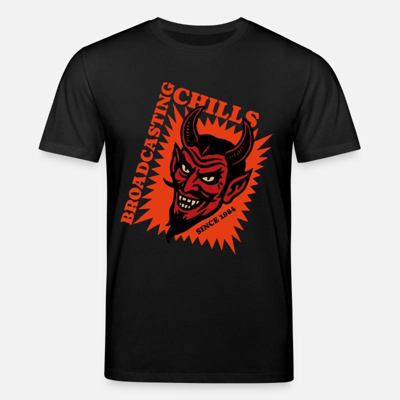 Broadcasting Chills - Devil - Teufel - Stanley/Stella Unisex Bio-T-Shirt CREATOR - Schwarz