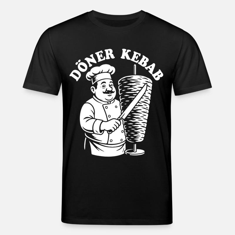 Döner Kebab - Restauration rapide - Spruch - T-shirt bio CREATOR Stanley/Stella Unisexe - noir