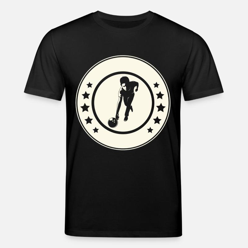 Bowling  - Stanley/Stella Unisex Bio-T-Shirt CREATOR  - Schwarz