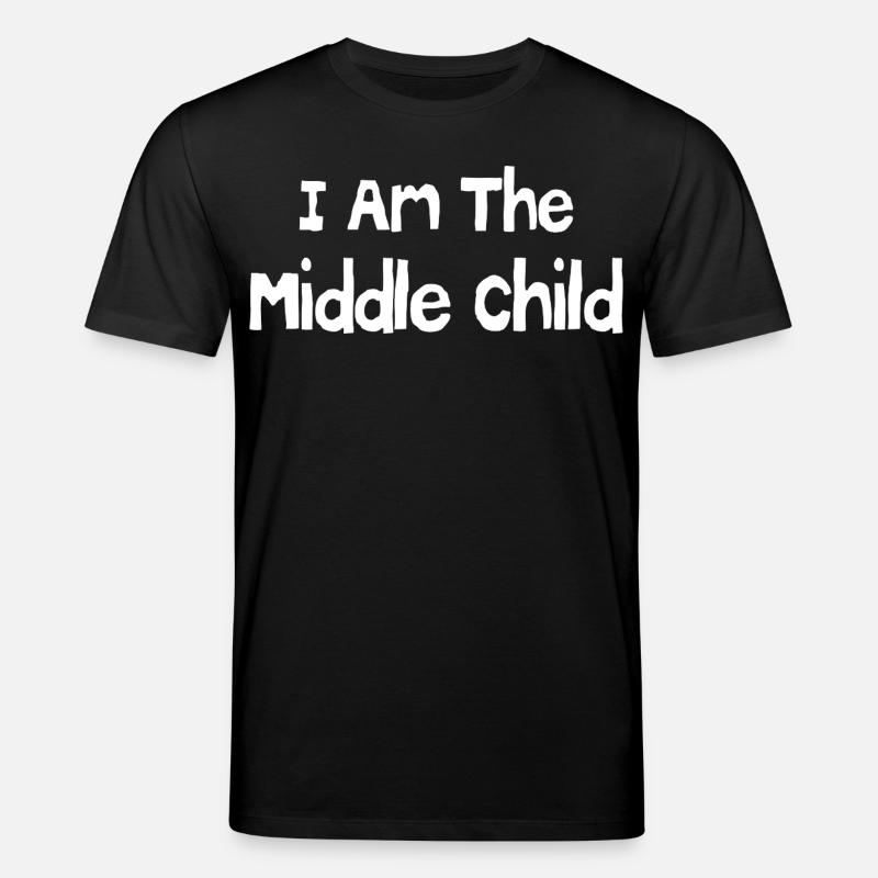 Ich bin das mittlere Kind - Stanley/Stella Unisex Bio-T-Shirt CREATOR - Schwarz