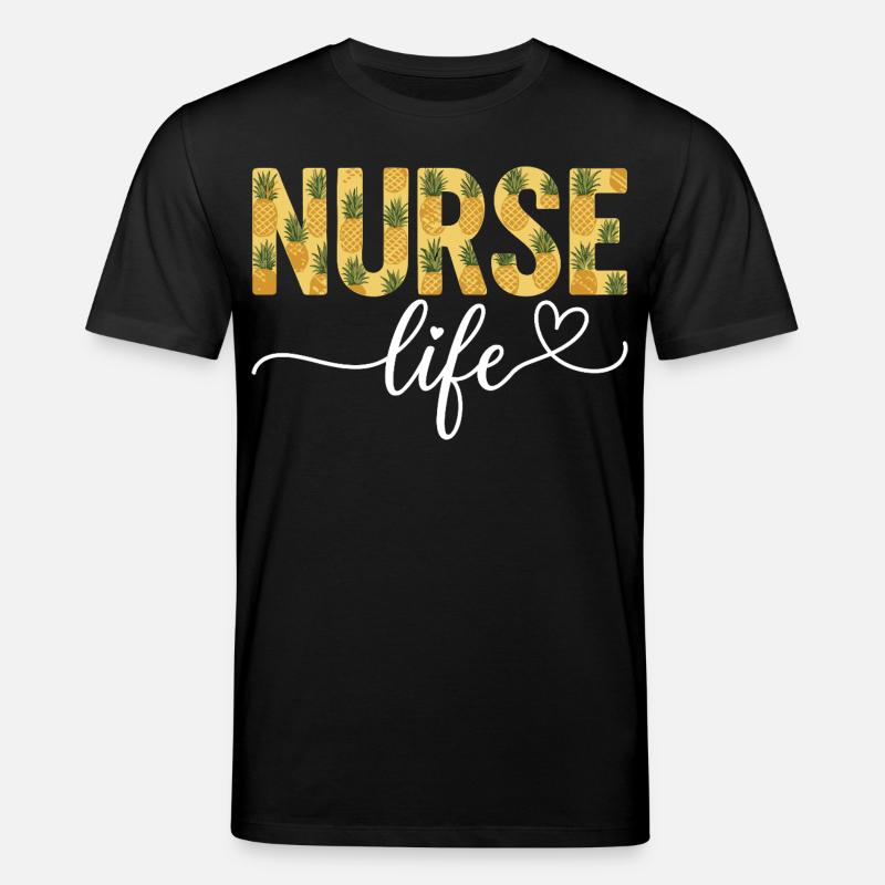 Krankenschwester, Nurse Life - Stanley/Stella Unisex Bio-T-Shirt CREATOR  - Schwarz
