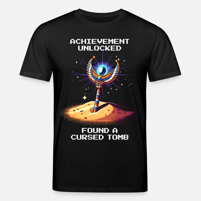 Succès : Tombe maudite trouvée | Égypte - T-shirt bio CREATOR Stanley/Stella Unisexe - noir