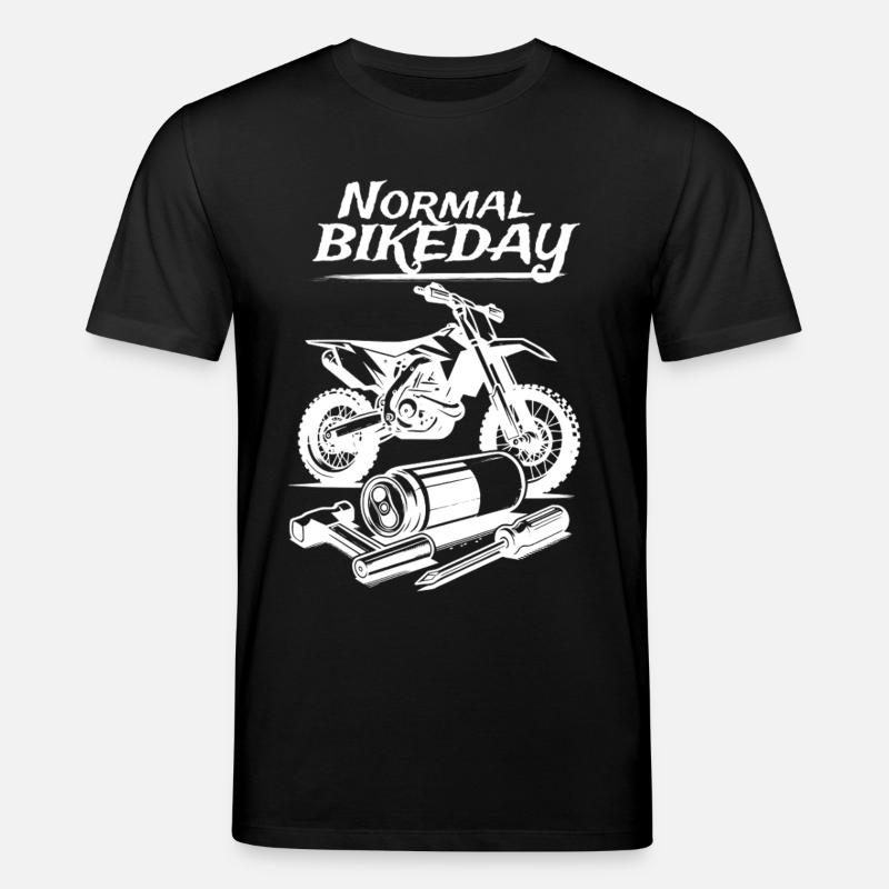 Normal Bikeday - Stanley/Stella Unisex Bio-T-Shirt CREATOR  - Schwarz