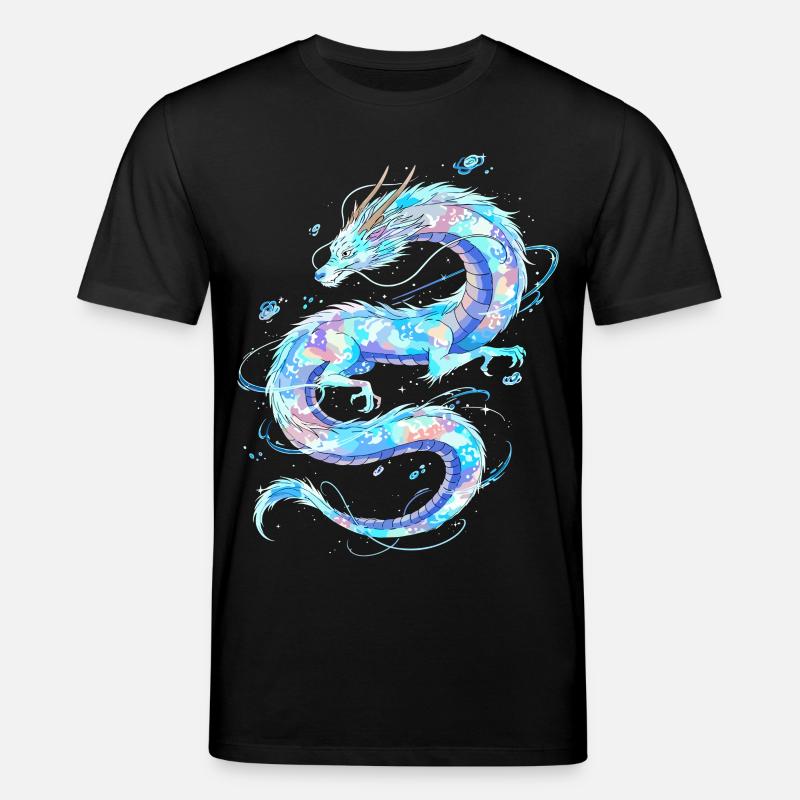 Ätherischer Wasserdrache - Stanley/Stella Unisex Bio-T-Shirt CREATOR  - Schwarz