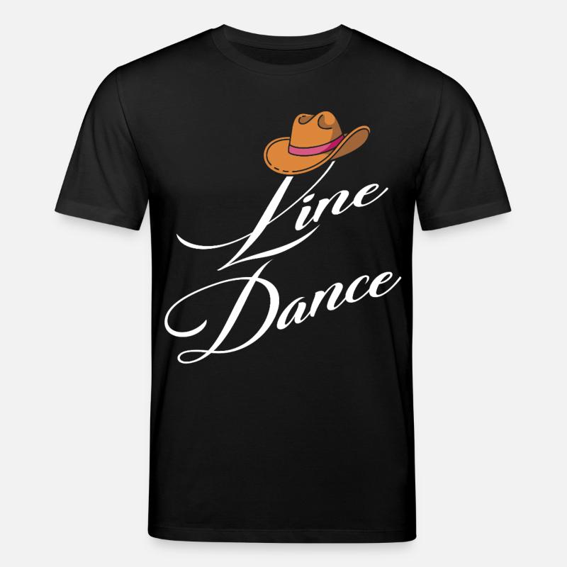 Line Dance Eleganz - Stanley/Stella Unisex Bio-T-Shirt CREATOR - Schwarz