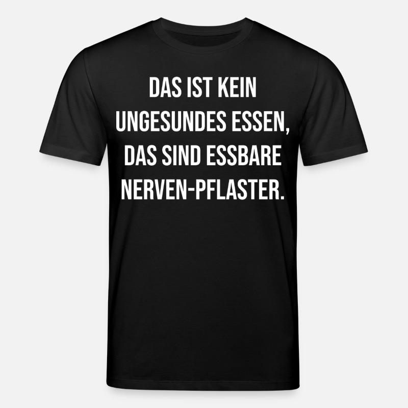 Citation de NervPflaster : Ironie comestible - T-shirt bio CREATOR Stanley/Stella Unisexe - noir