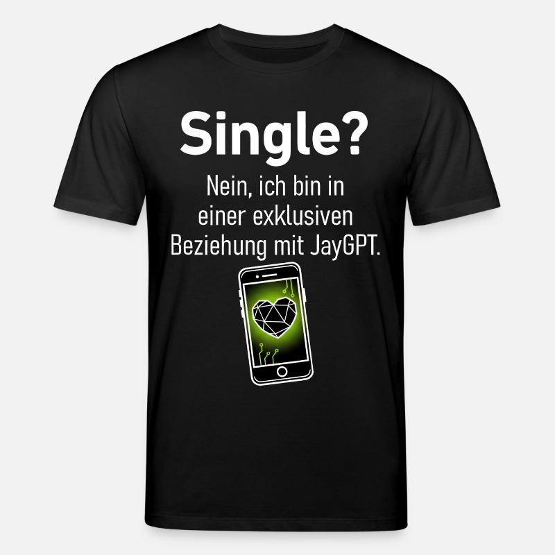 Exklusive AI-Beziehung mit JayGPT - Stanley/Stella Unisex Bio-T-Shirt CREATOR  - Schwarz