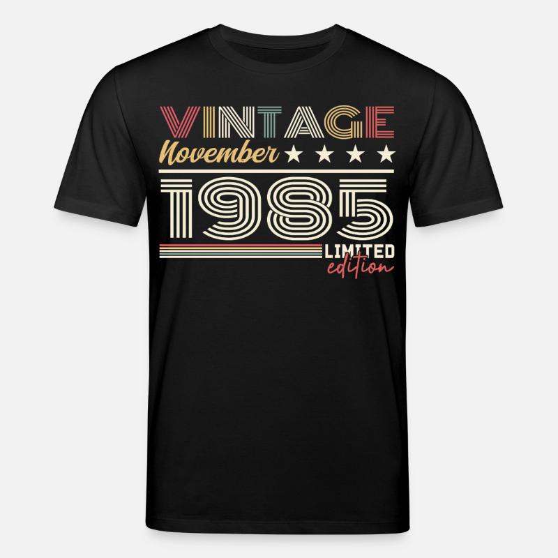November 1985 - Stanley/Stella Unisex Bio-T-Shirt CREATOR - Schwarz