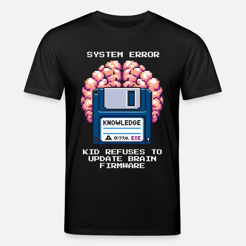 Systemfehler: Update verweigert | Homeschool - Stanley/Stella Unisex Bio-T-Shirt CREATOR  - Schwarz