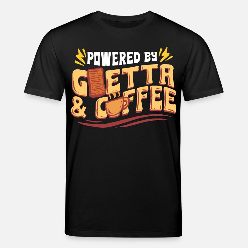 Goetta Wurst Powered By Goetta & Coffee - Stanley/Stella Unisex Bio-T-Shirt CREATOR  - Schwarz