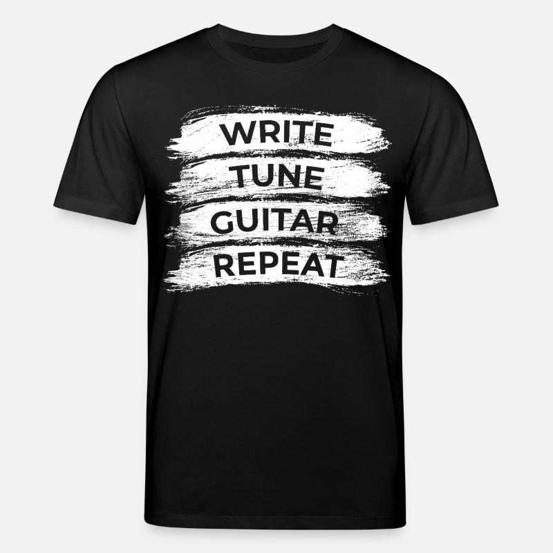Routine du guitariste - T-shirt bio CREATOR Stanley/Stella Unisexe - noir