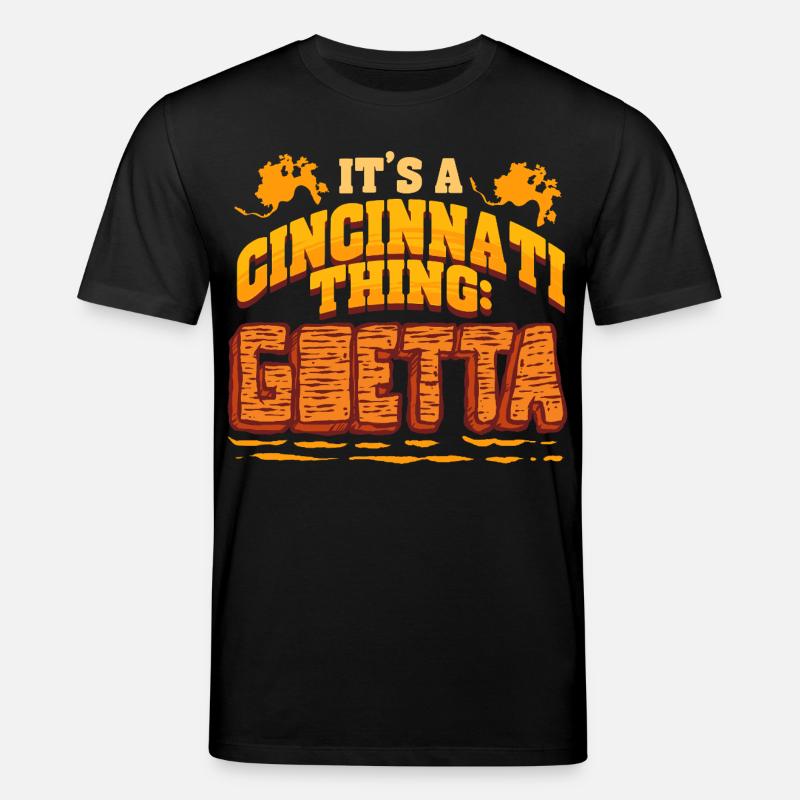 Goetta Wurst Cincinnati Thing - Stanley/Stella Unisex Bio-T-Shirt CREATOR  - Schwarz