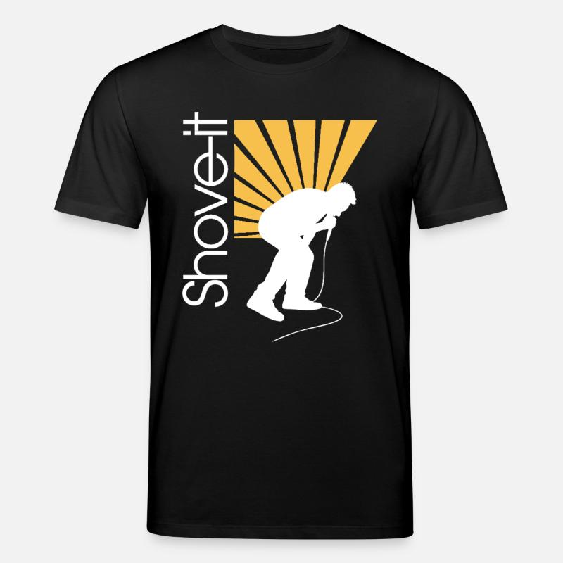 SCHIEB ES, SCHIEB ES!! -AFFE - Stanley/Stella Unisex Bio-T-Shirt CREATOR  - Schwarz