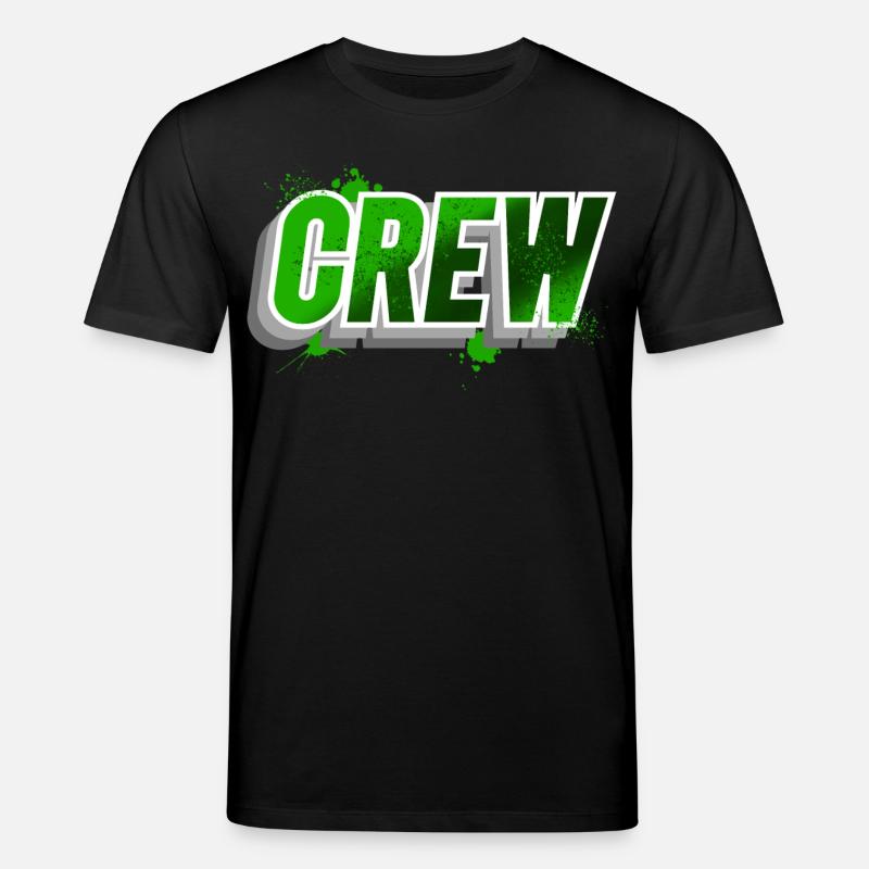 Crew - Stanley/Stella Unisex Bio-T-Shirt CREATOR  - Schwarz