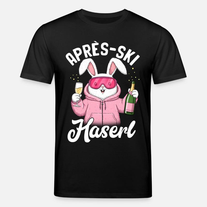 Apres Ski Haserl - Stanley/Stella Unisex Bio-T-Shirt CREATOR  - Schwarz