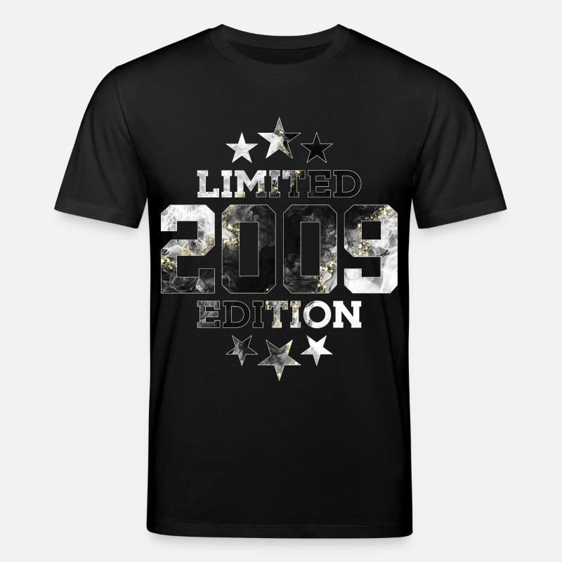 ÉDITION LIMITÉE 2009 17E ANNIVERSAIRE - T-shirt bio CREATOR Stanley/Stella Unisexe - noir