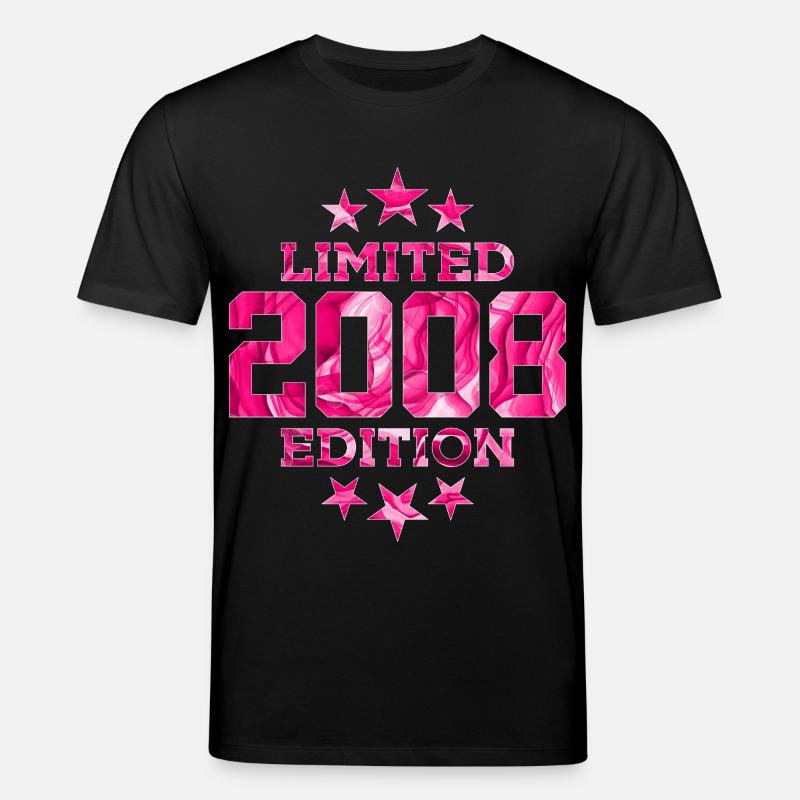 ÉDITION LIMITÉE 2008 18E ANNIVERSAIRE - T-shirt bio CREATOR Stanley/Stella Unisexe - noir