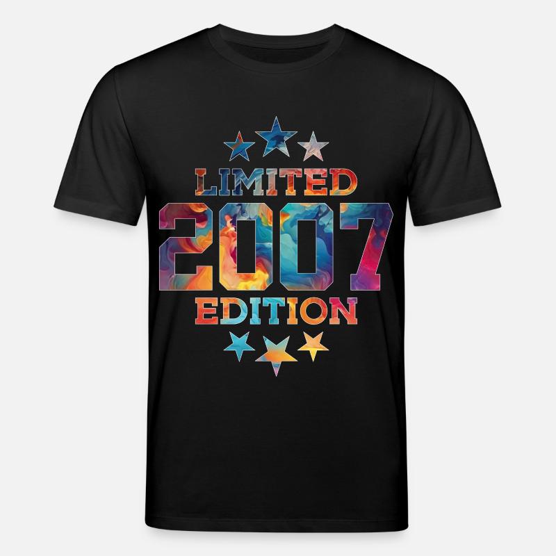 ÉDITION LIMITÉE 2007 19E ANNIVERSAIRE - T-shirt bio CREATOR Stanley/Stella Unisexe - noir